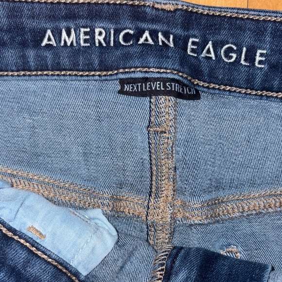American Eagle Outfitters Dark Blue Skinny Jeans - Picture 4 of 8